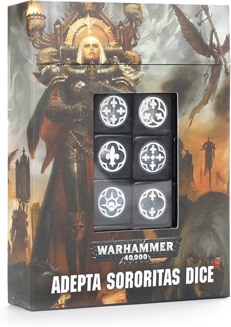 adepta sororitas|adepta sororitas dice.